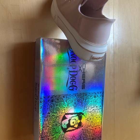 Snoop one Og Skechers blush pink leather Sneakers - Picture 3 of 12